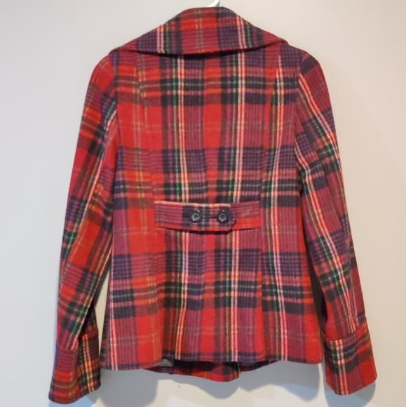 Old Navy Flannel Peacoat Jacket - Picture 6 of 6